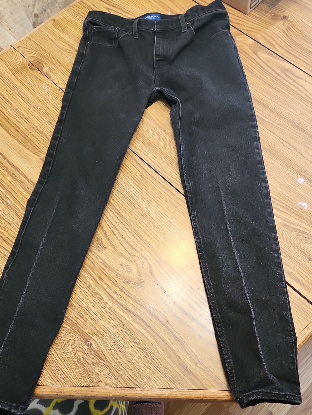 Arizona Jean Company Black Skinny Jeans for Men
